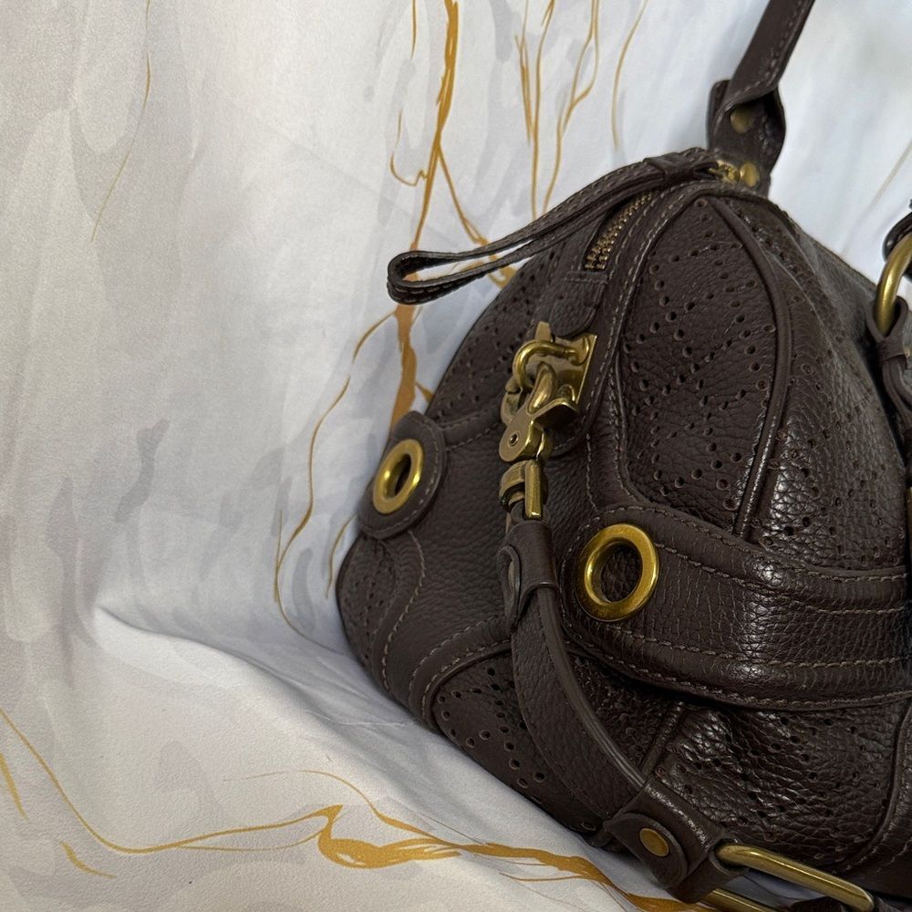 * Lockheart Elegant Brown Handbag - Picture 6 of 15